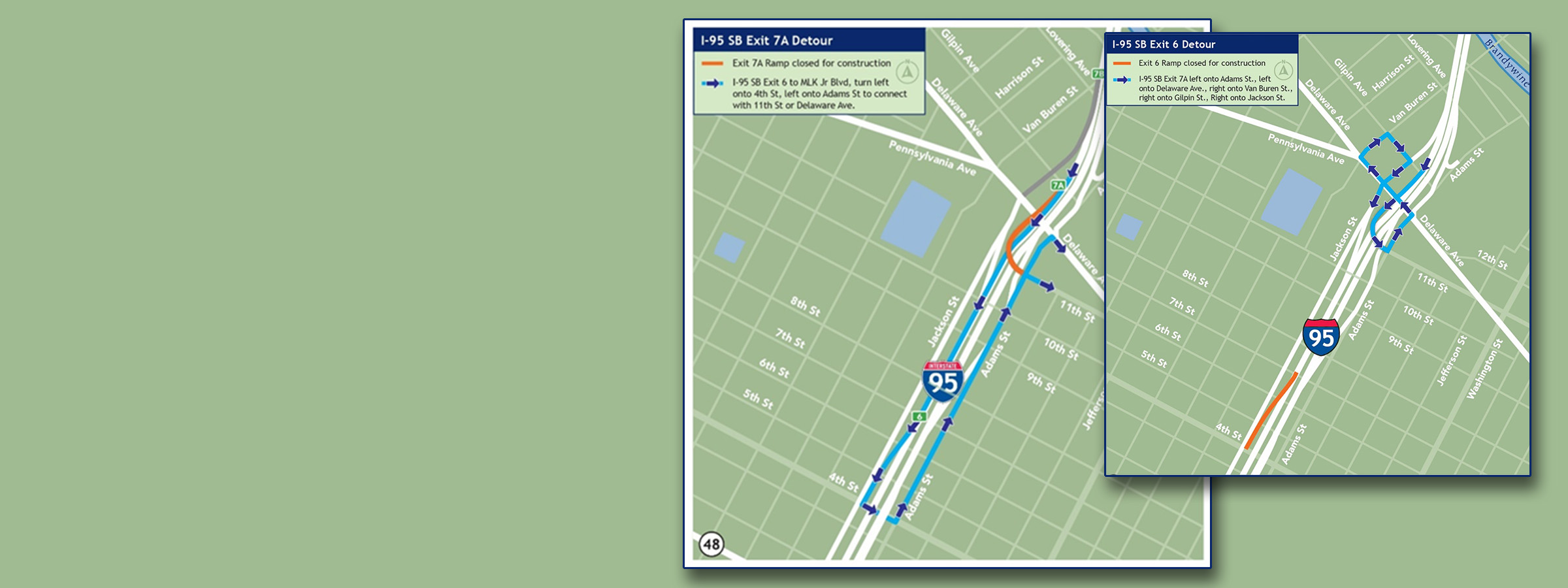 I-95 Southbound Overnight Ramp Closures - UPDATE
